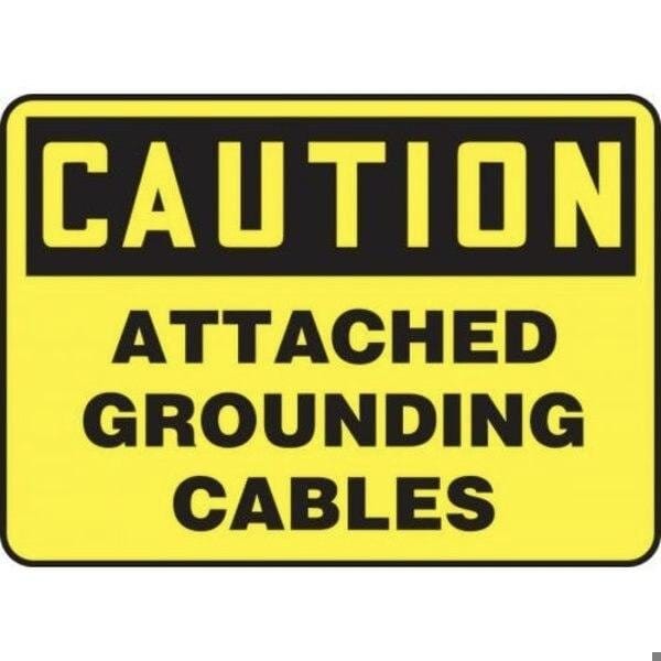 Accuform CROSSING SIGN TRUCK CROSSING 24 in X 24 in FRW441DP - main